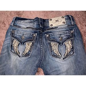 Miss Me skinny straight leg jeans